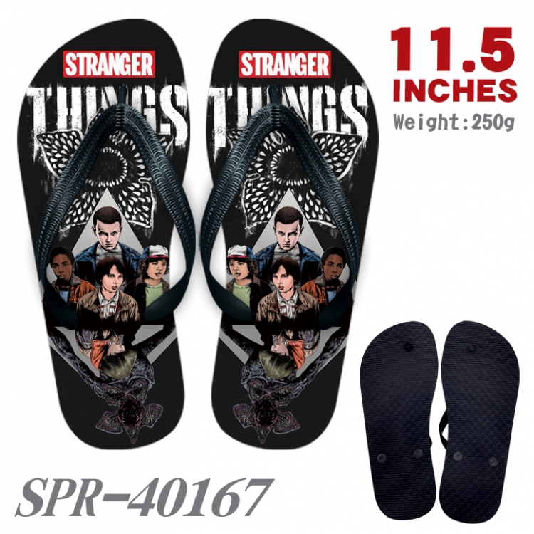 Stranger Things Android Thickened rubber flip-flops slipper average size