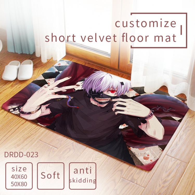 Tokyo Ghoul Carpet rug Mats Floor mat  50×80cm DRDD023
