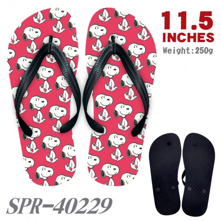 Snoopys Story Android Thickened rubber flip-flops slipper average size SPR-40229A