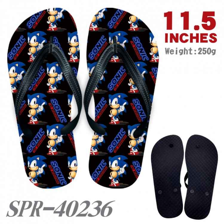 Sonic The Heogehog Android Thickened rubber flip-flops slipper average size SPR-40236A