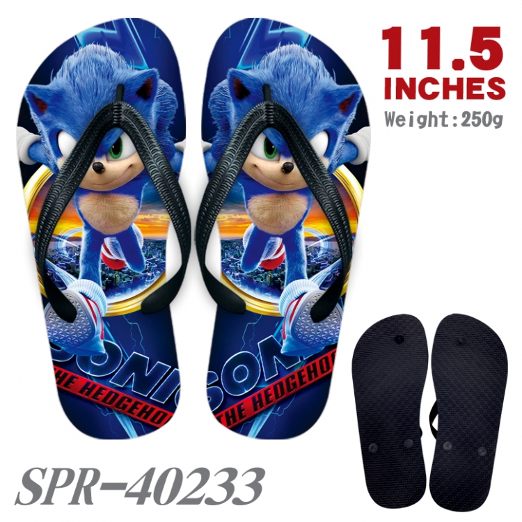 Sonic The Heogehog Android Thickened rubber flip-flops slipper average size SPR-40233A