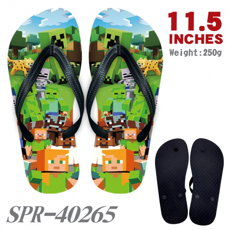 Minecraft Android Thickened rubber flip-flops slipper average size SPR-40265A