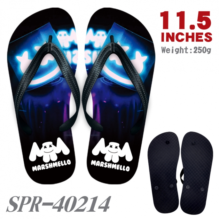 Marshmello Android Thickened rubber flip-flops slipper average size SPR-40214A