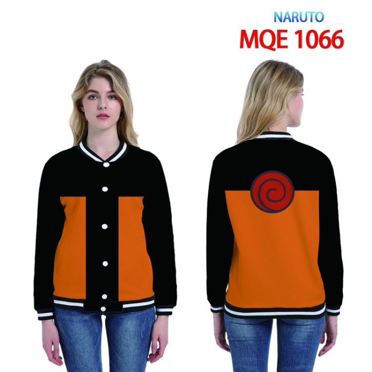 Naruto Full color round neck baseball uniform coat Hoodie XS-S-M-L-XL-2XL-3XL-4XLMQE 1066