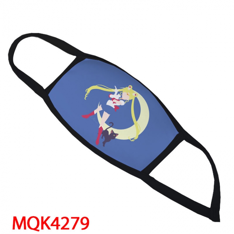 Sailormoon Color printing Space cotton Masks price for 5 pcs MQK-4279