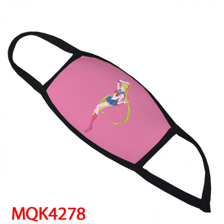 Sailormoon Color printing Space cotton Masks price for 5 pcs MQK-4278