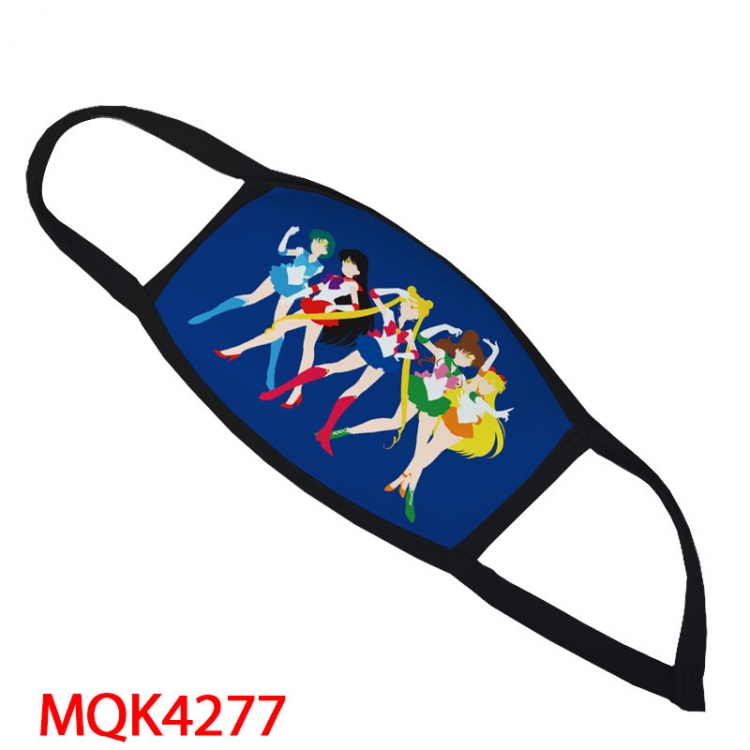 Sailormoon Color printing Space cotton Masks price for 5 pcs MQK-4277