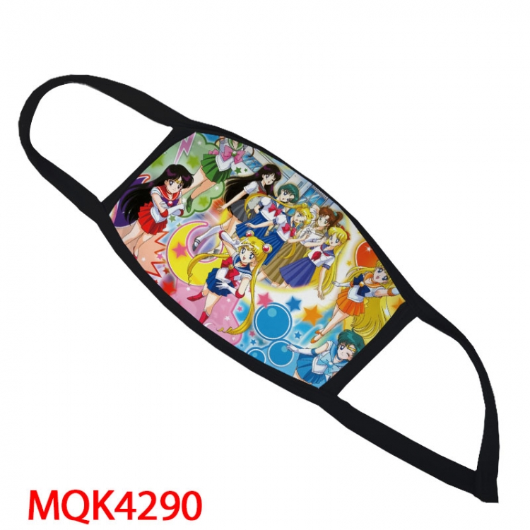 Sailormoon Color printing Space cotton Masks price for 5 pcs MQK-4290