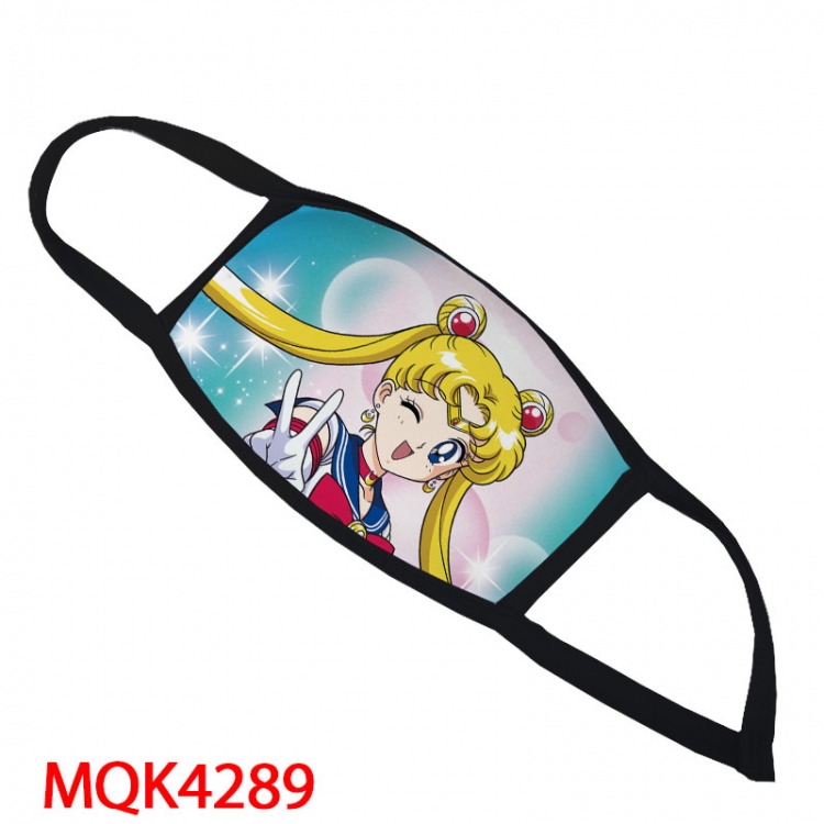 Sailormoon Color printing Space cotton Masks price for 5 pcs MQK-4289