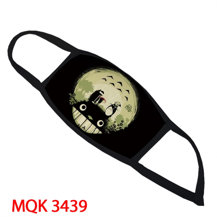 TOTORO Color printing Space cotton Masks price for 5 pcs MQK-3439