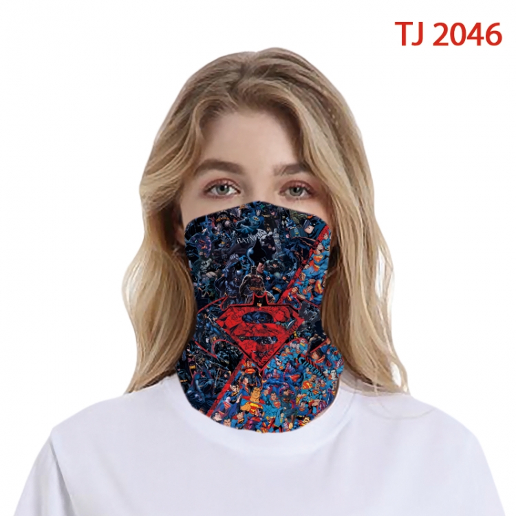 Marvel Color printing magic turban scarf- TJ2046