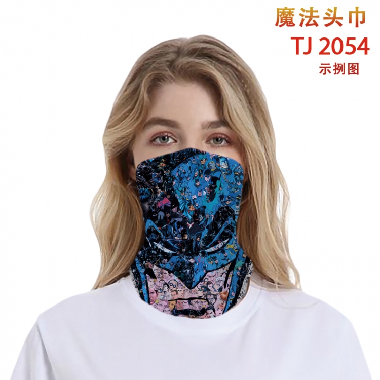 Marvel Color printing magic turban scarf- TJ2054