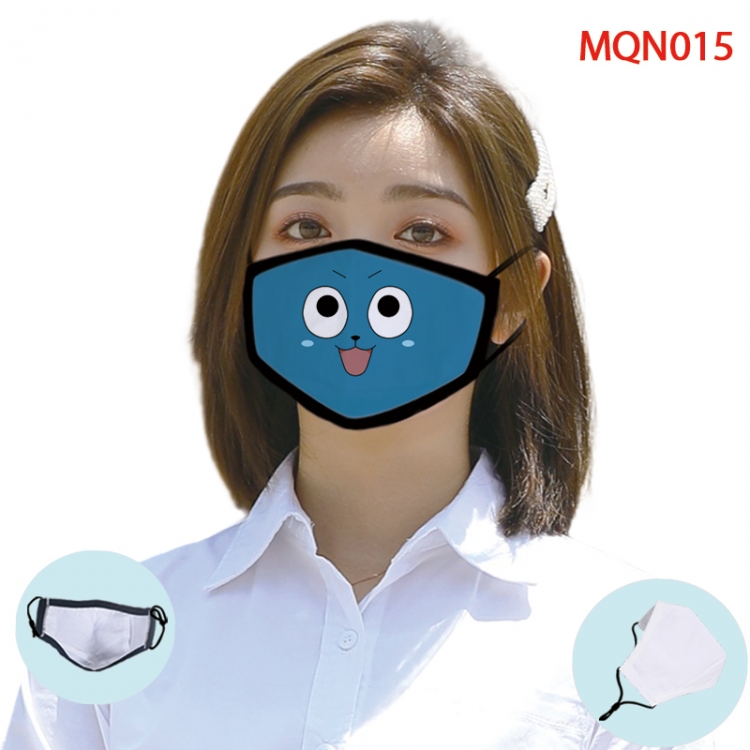 Rick and Morty Color printing Space cotton Masks price for 5 pcs (Can be placed PM2.5 filter,but not provided)