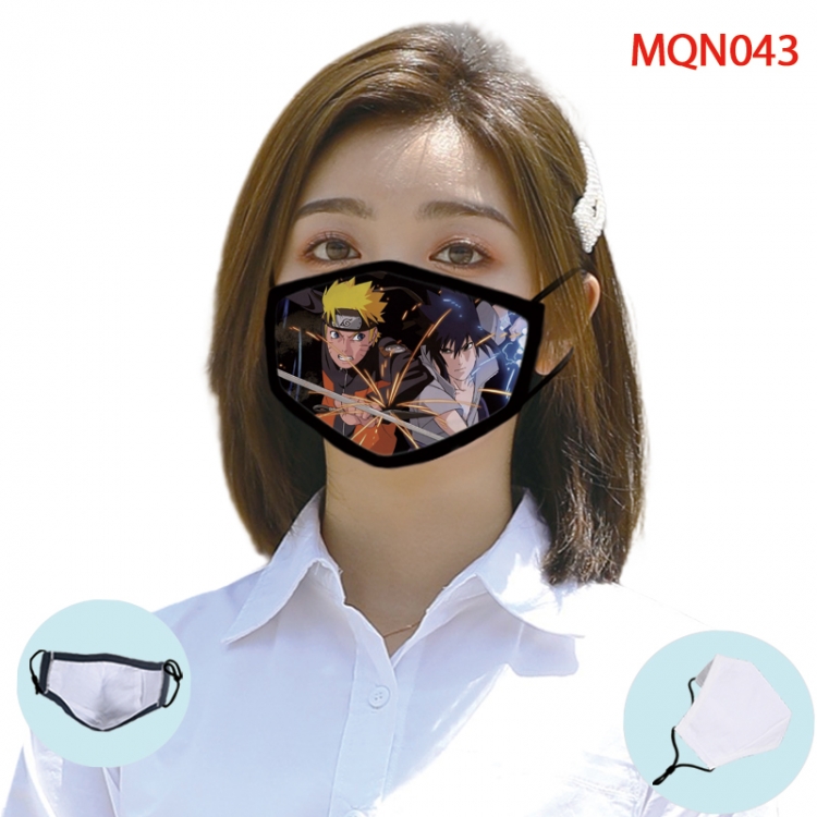 DRAGON BALL Color printing Space cotton Masks price for 5 pcs (Can be placed PM2.5 filter,but not provided)