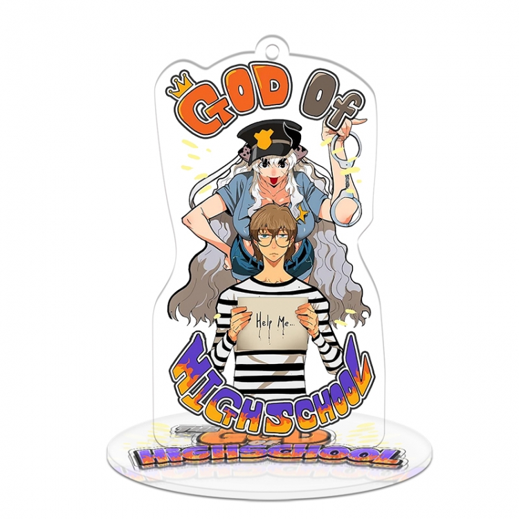 The God of High School acrylic Stand Keychain 8CM Style C