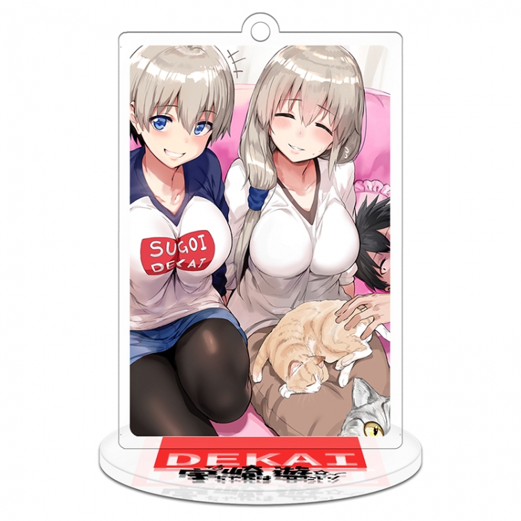 Uzaki-chan wa Asobitai!  Stand acrylic Keychain 8cm Style 4