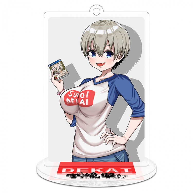 Uzaki-chan wa Asobitai!  Stand acrylic Keychain 8cm Style 5