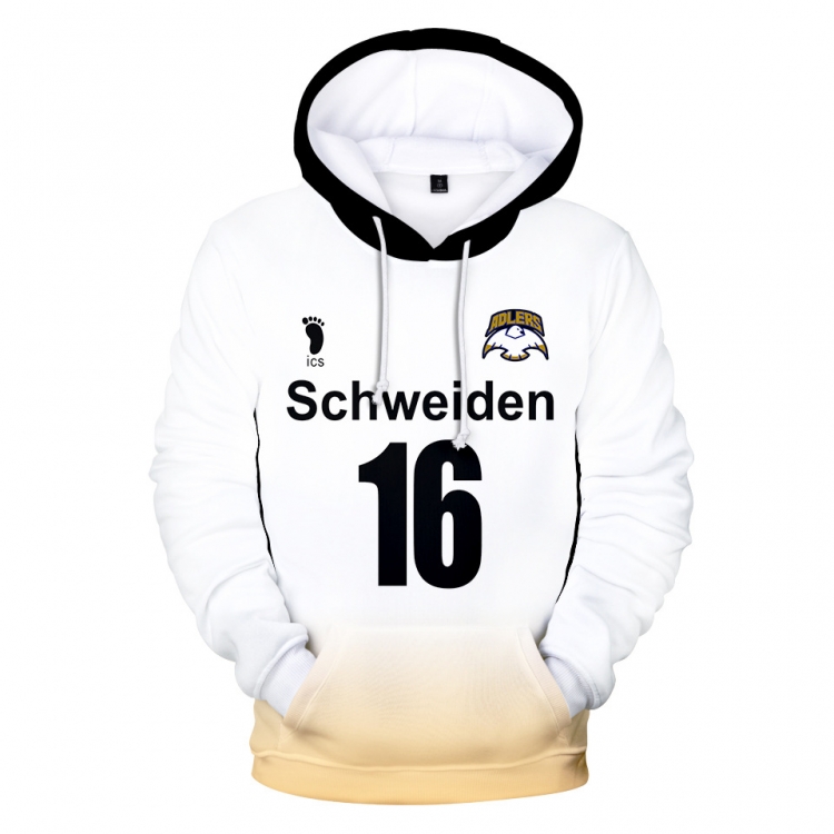 Hoodie Hat Haikyuu!! Round neck pullover hat sweater hooded S M L XL 2XL 3XL 4XL 5XL preorder 3 days price for 2 pcs 194