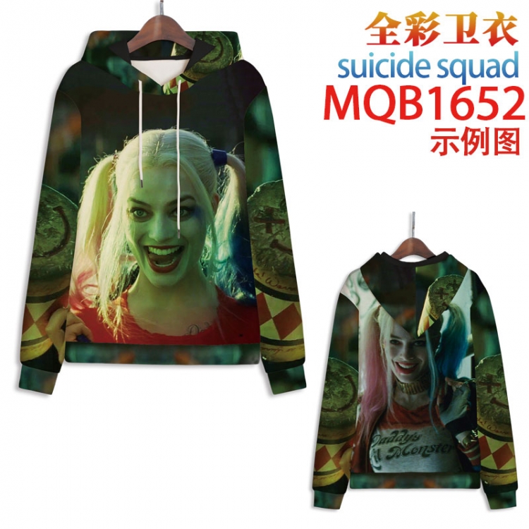 Suicide Squad Full Color Patch pocket Sweatshirt Hoodie 8 sizes from  XS to XXXXL MQB1652