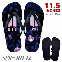 BTS Thickened rubber flip-flop...