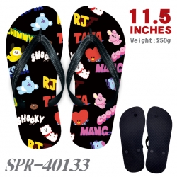 BTS Thickened rubber flip-flop...