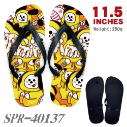 BTS Thickened rubber flip-flop...