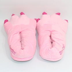 Pink claws Plush slippers 32CM