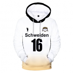 Hoodie Hat Haikyuu!! Round nec...