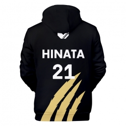 Hoodie Hat Haikyuu!! Round nec...