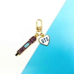 BTS JK metal Pendant keychain ...