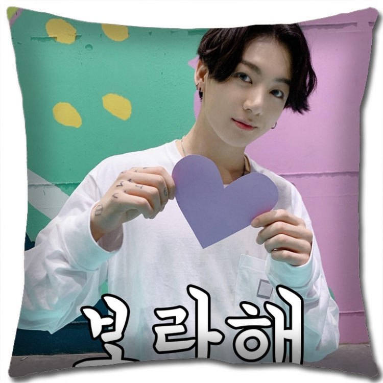 BTS Anime Double-sided full color pillow cushion 45X45C BS-1044 NO FILLING