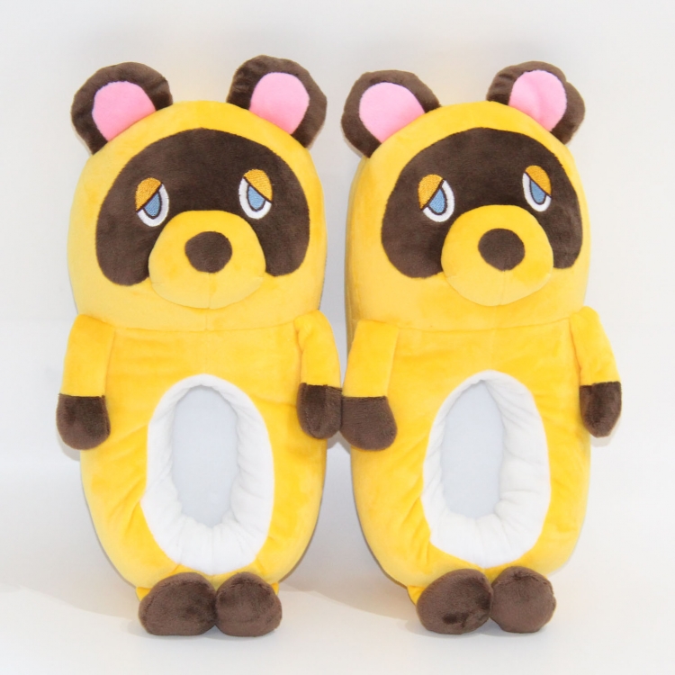 Animal Crossing Cartoon warm plush shoes 30x15cm