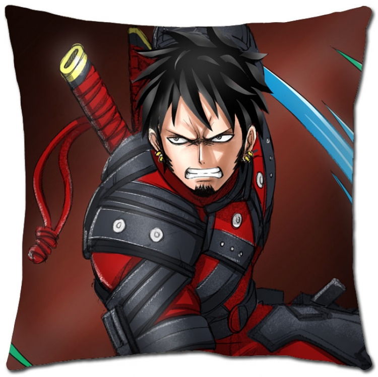 One Piece  Anime square full-color pillow cushion 45X45CM NO FILLING