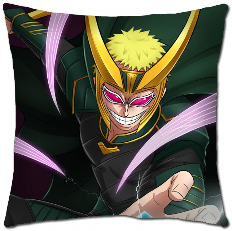 One Piece Anime square full-color pillow cushion 45X45CM H1-273A NO FILLING