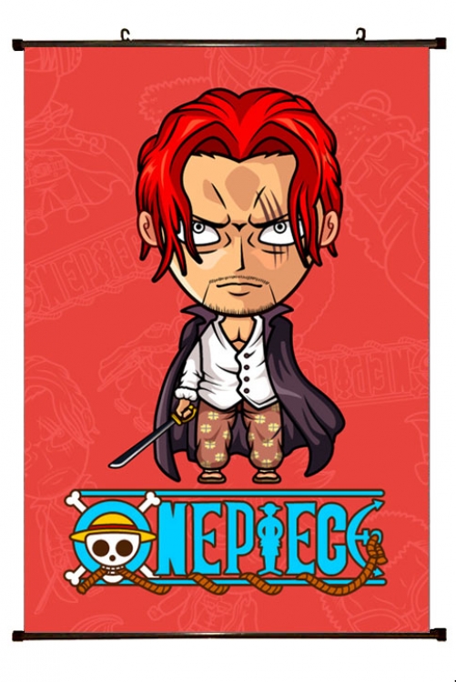 One Piece Anime Plastic pole cloth painting Wall Scroll 60X90CM H1-255 NO FILLING