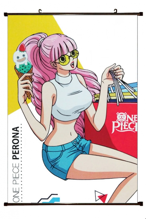 One Piece Anime Plastic pole cloth painting Wall Scroll 60X90CM H1-319 NO FILLING