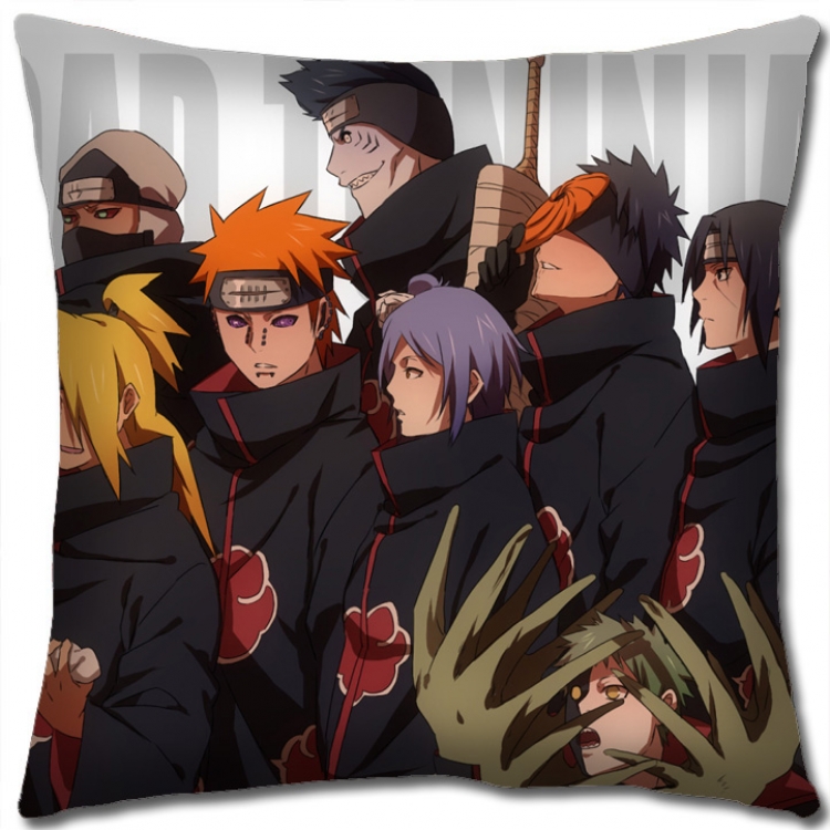 Naruto Anime square full-color pillow cushion 45X45CM H7-388 NO FILLING