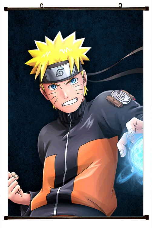 Naruto Anime Plastic pole cloth painting Wall Scroll 60X90CM H7-477 NO FILLING