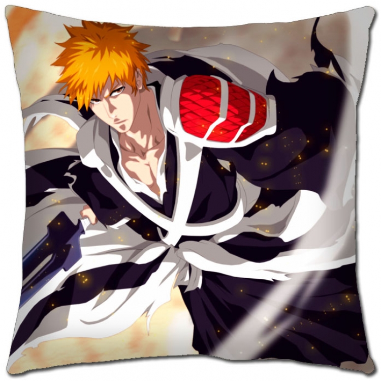 Bleach Anime square full-color pillow cushion 45X45CM S8-19 NO FILLING