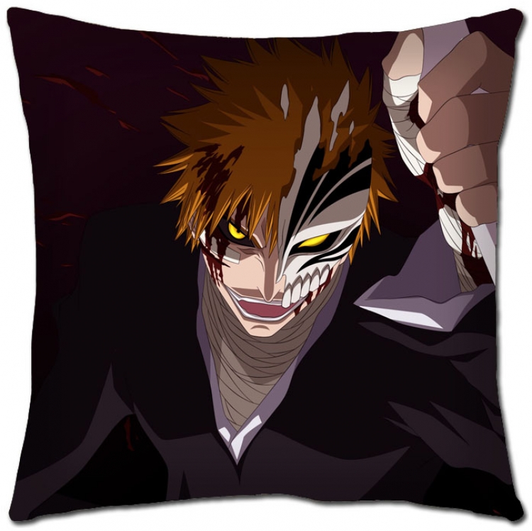 Bleach Anime square full-color pillow cushion 45X45CM  S8-22 NO FILLING
