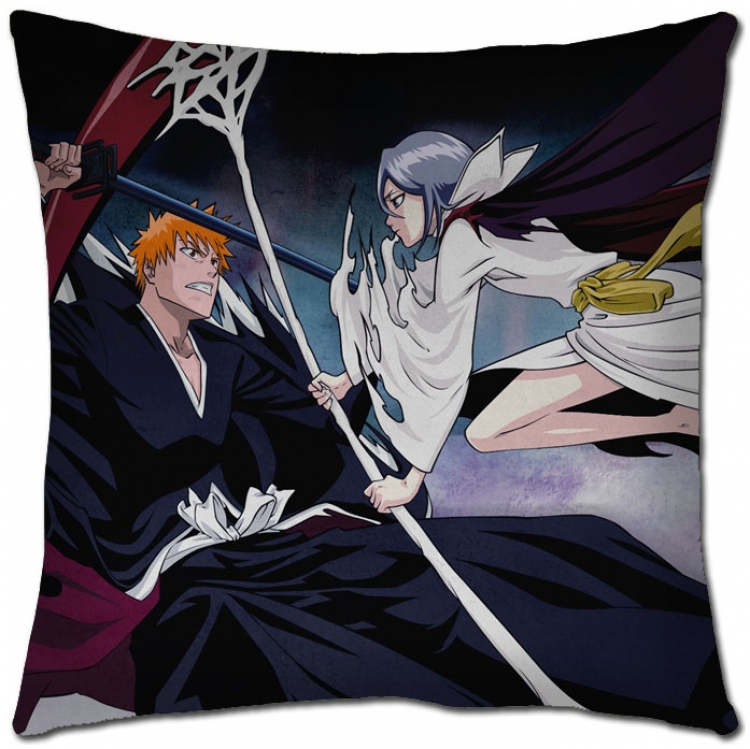 Bleach Anime square full-color pillow cushion 45X45CM  S8-39 NO FILLING