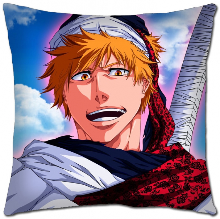 Bleach Anime square full-color pillow cushion 45X45CM  S8-12 NO FILLING