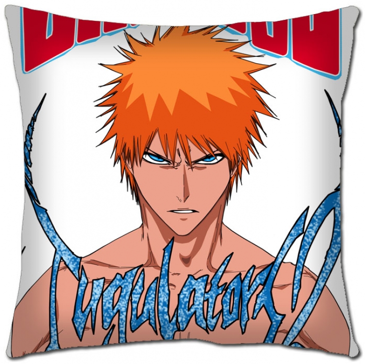Bleach Anime square full-color pillow cushion 45X45CM S8-31 NO FILLING