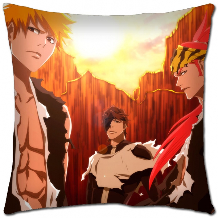 Bleach Anime square full-color pillow cushion 45X45CM S8-47 NO FILLING