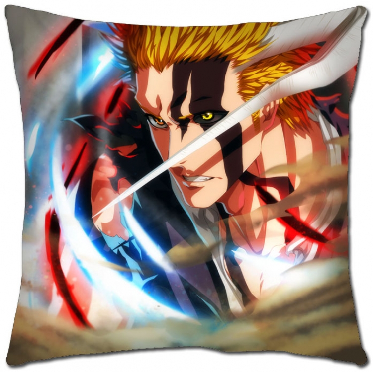Bleach Anime square full-color pillow cushion 45X45CM S8-15 NO FILLING