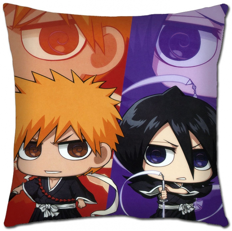 Bleach Anime square full-color pillow cushion 45X45CM  S8-54 NO FILLING