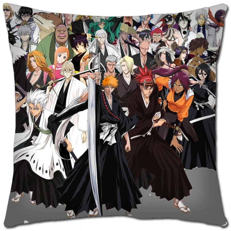 Bleach Anime square full-color pillow cushion 45X45CM  S8-63 NO FILLING