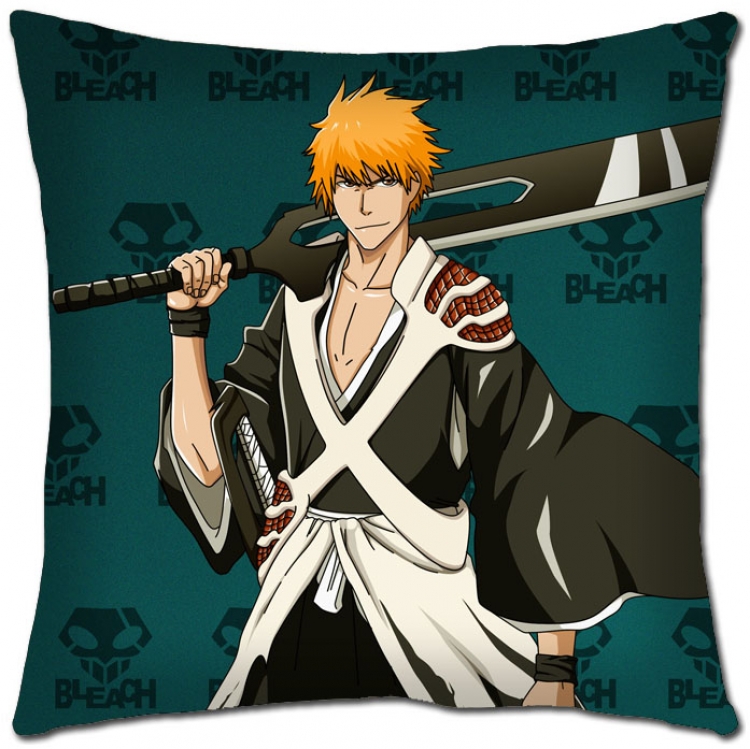 Bleach Anime square full-color pillow cushion 45X45CM S8-7 NO FILLING