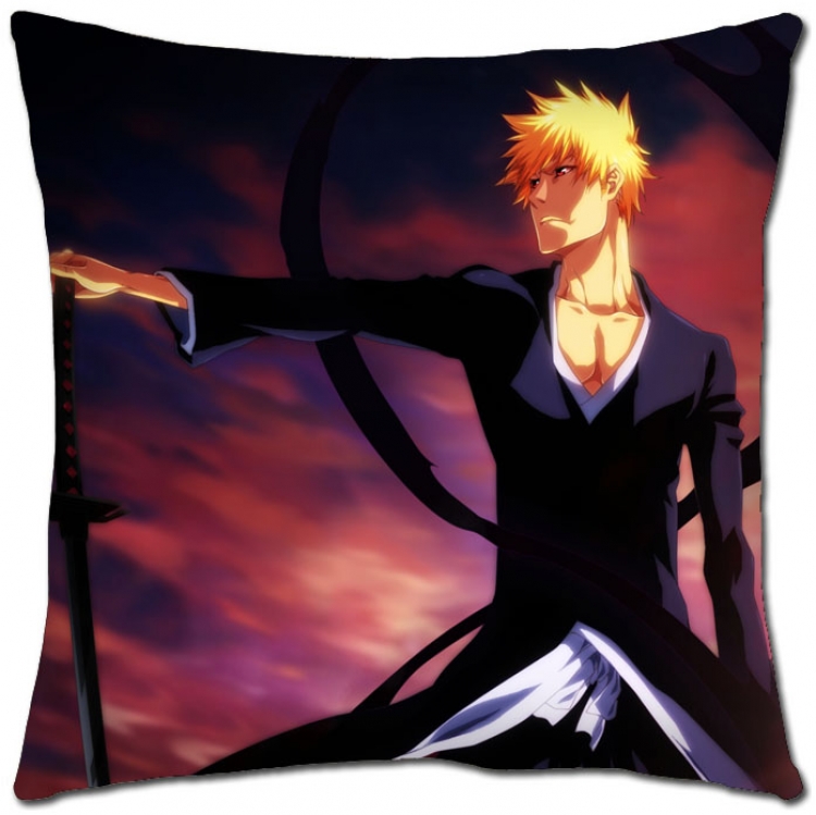 Bleach Anime square full-color pillow cushion 45X45CM S8-4 NO FILLING