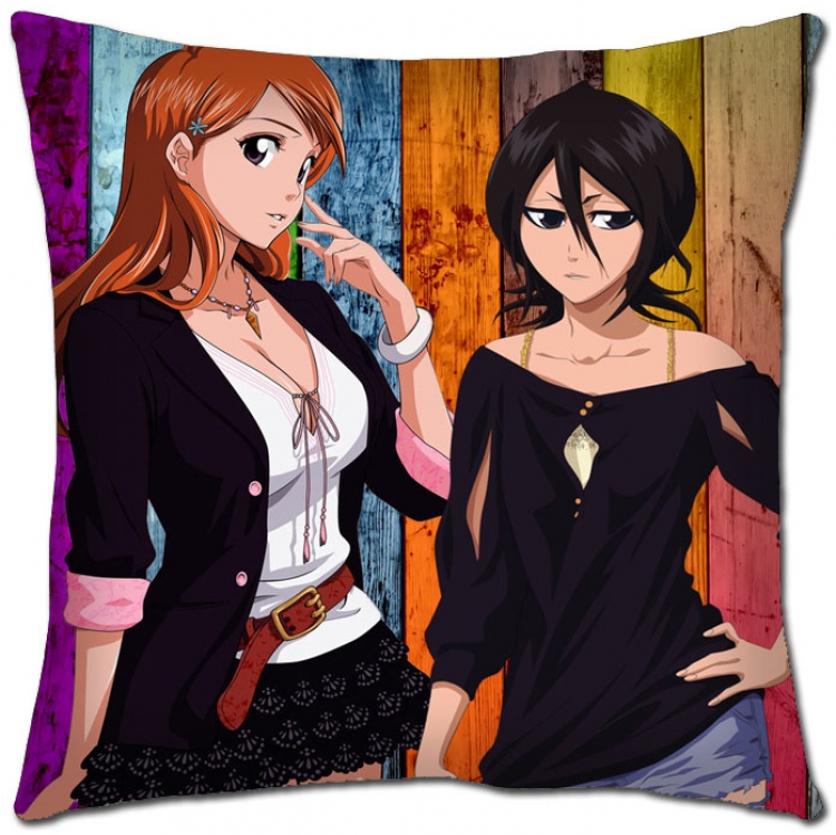 Bleach Anime square full-color pillow cushion 45X45CM  S8-132 NO FILLING